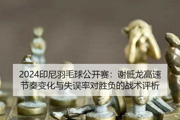 2024印尼羽毛球公开赛：谢骶龙高速节奏变化与失误率对胜负的战术评析